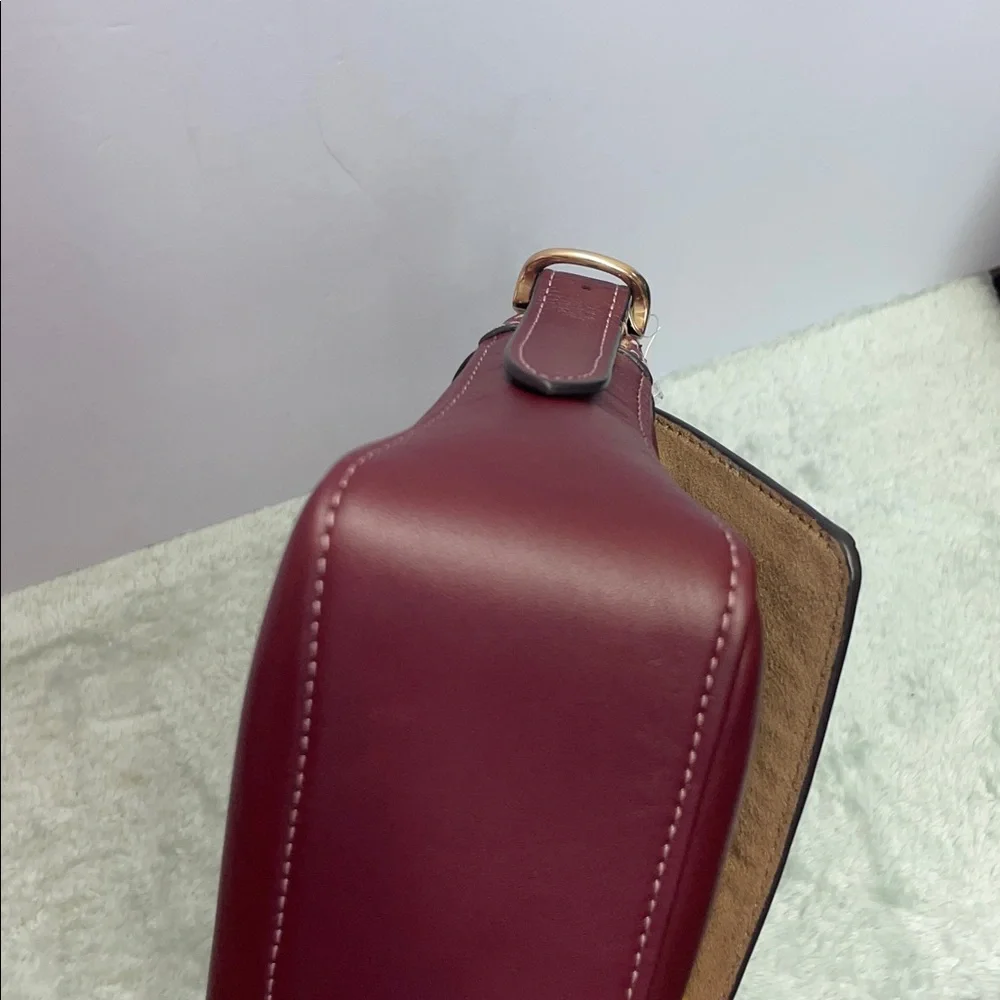 NWT Coach ‘Etta’ Small Leather Shoulder Bag - Picture 8 of 17